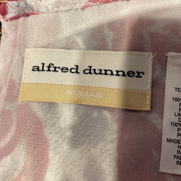 X womens Alfred Dunner casual 3/4 sleeve lined plus size top 18 W - Picture 3 of 4